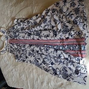 Three pink hearts small dress